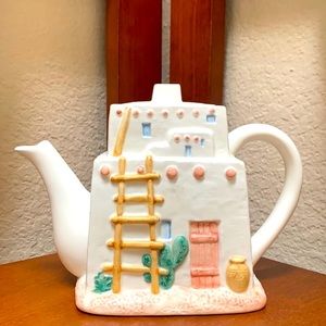 🔹Otagiri Teapot Figi Graphics Pueblo Southwest Adobe…